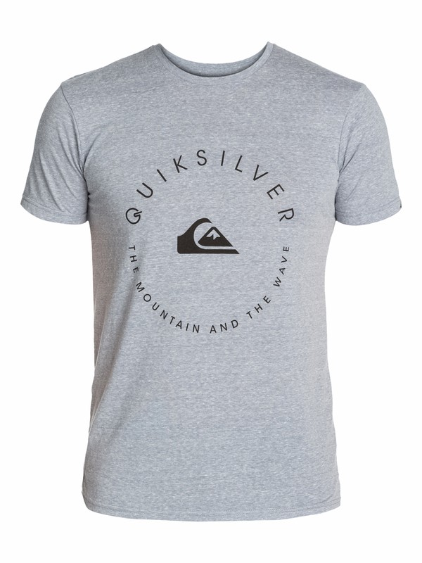 quiksilver, Ss Heather Tee J1, MEDIUM GREY HEATHER (kpwh) 0 Ss Heather Tee J1 EQYZT03051 Quiksilver