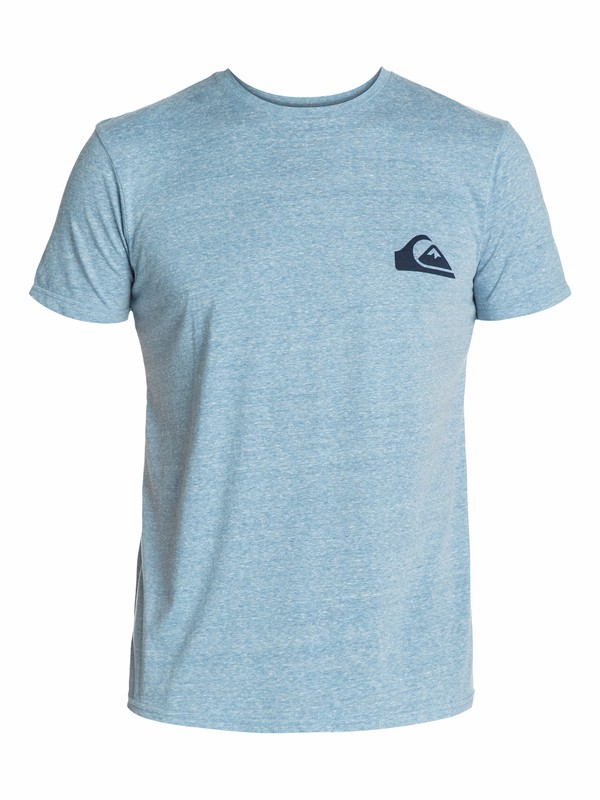 quiksilver, Ss Heather Tee J2, BLUESTONE HEATHER (bzjh) 0 Ss Heather Tee J2 EQYZT03052 Quiksilver