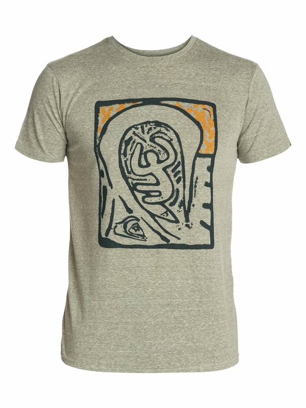 quiksilver, Ss Heather Tee J3, ARMED HEATHER (glwh) 0 Ss Heather Tee J3 EQYZT03053 Quiksilver