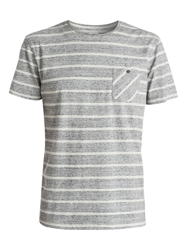 quiksilver, Pocket Snap Modern Fit Tee, ATHLETIC HEATHER (sgrh) 0 Pocket Snap Modern Fit Tee EQYZT03360 Quiksilver