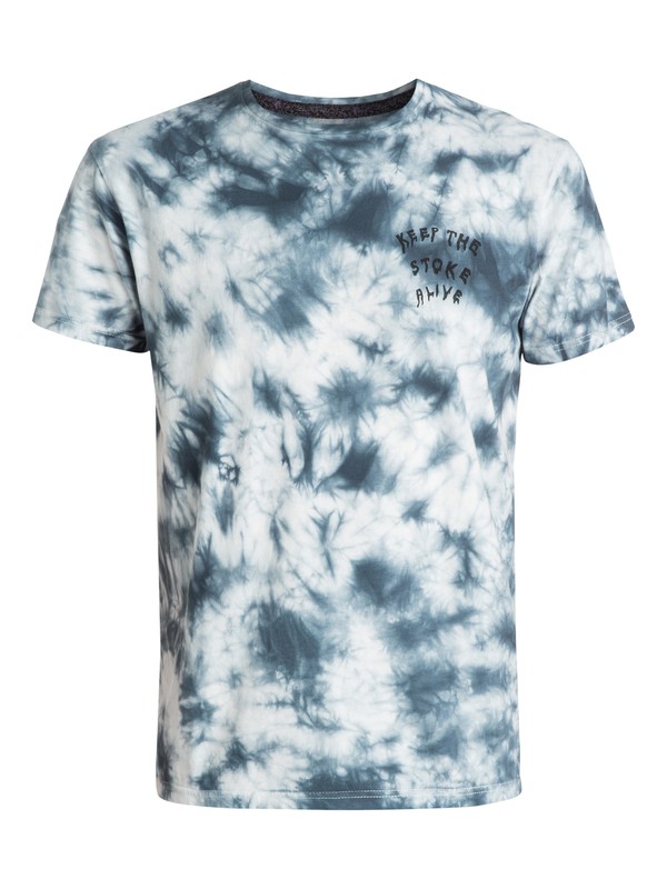 quiksilver, Death Can Wait Modern Fit Tee, DARK DENIM (brq0) 0 Death Can Wait Modern Fit Tee EQYZT03362 Quiksilver