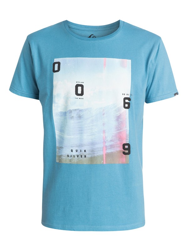 quiksilver, Organic MW Mix Up - T-shirt, NIAGARA (bkt0) 0 Organic MW Mix Up - T-shirt EQYZT03381 Quiksilver