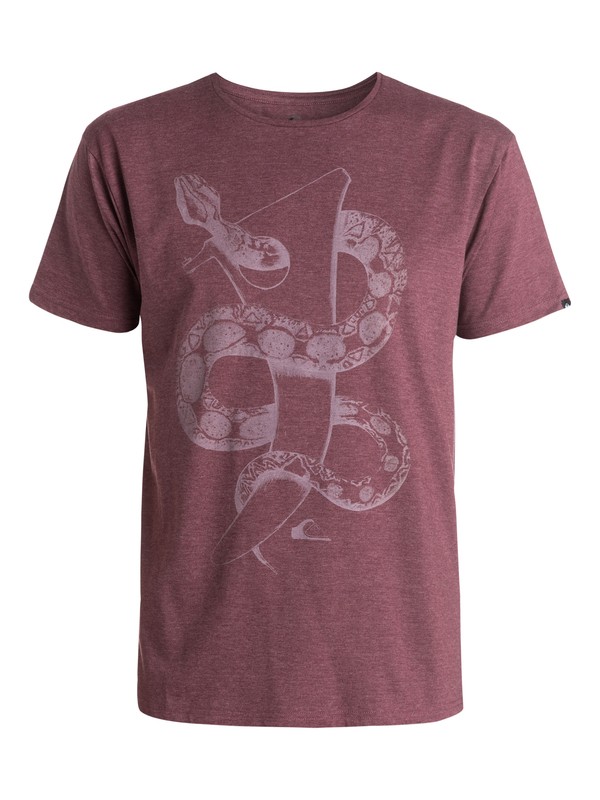 Heather Snake Fined EQYZT03387 0 Heather Snake Fined - T-shirt EQYZT03387 Quiksilver
