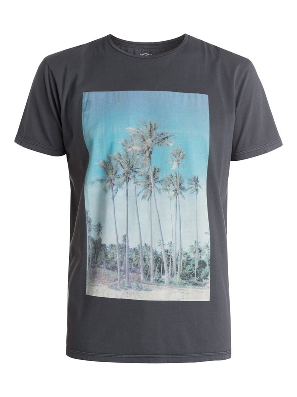 quiksilver, Hidden Logo Tee, TARMAC (kta0) 0 Hidden Logo Tee EQYZT03406 Quiksilver