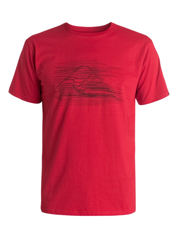 quiksilver, Classic Corichter Tee, QUIK RED (rqr0) 0 Classic Corichter Tee EQYZT03428 Quiksilver