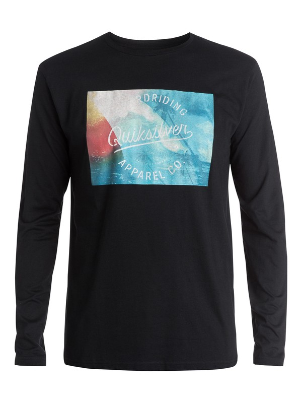 Classic Palm Wave EQYZT03435 0 Classic Palm Wave - T-shirt manches longues EQYZT03435 Quiksilver