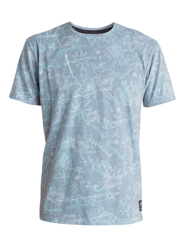 quiksilver, Washed Up Modern Fit Tee, DARK SHADOW (krp0) 0 Washed Up Modern Fit Tee EQYZT03444 Quiksilver