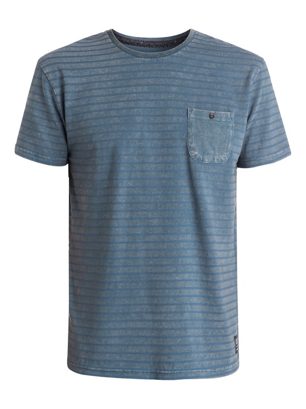 quiksilver, Acid Man Stripe Tee, DARK DENIM (brq0) 0 Acid Man Stripe Tee EQYZT03450 Quiksilver