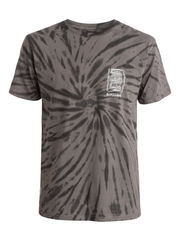 quiksilver, Snake Tie Premium Fit T-Shirt, BLACK (kvj0) 0 Snake Tie Premium Fit T-Shirt EQYZT03514 Quiksilver