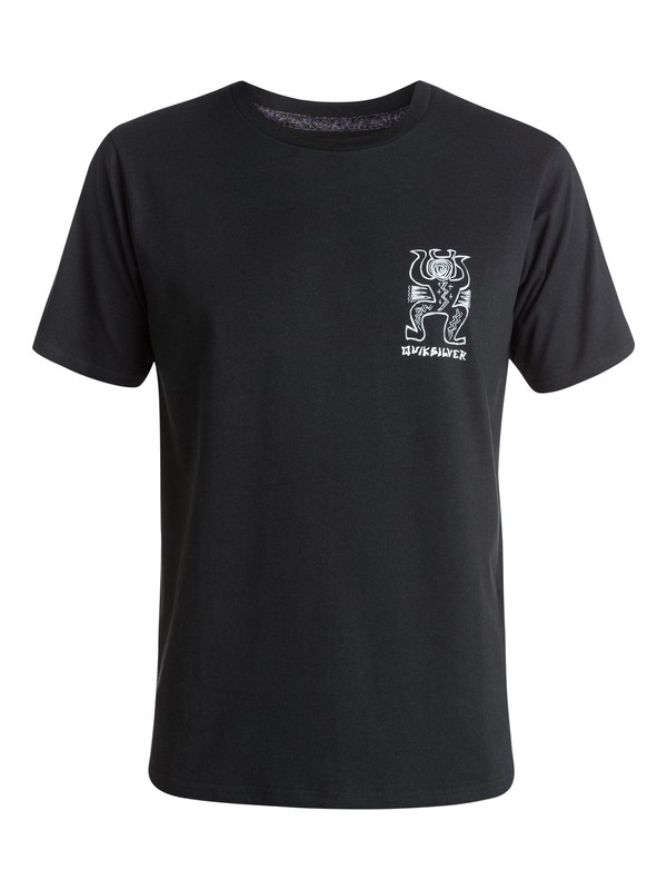 quiksilver, Dark Mountain Premium Fit T-Shirt, BLACK (kvj0) 0 Dark Mountain Premium Fit T-Shirt EQYZT03524 Quiksilver
