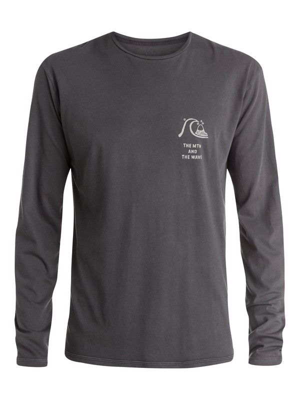 quiksilver, Sunset Blast Long Sleeve T-Shirt, TARMAC (kta0) 0 Sunset Blast Long Sleeve T-Shirt EQYZT03526 Quiksilver