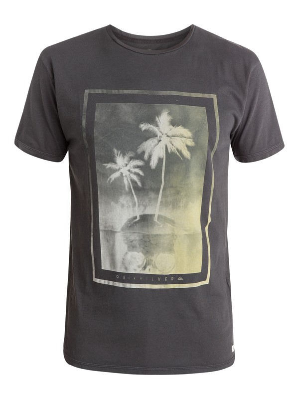 quiksilver, Skull Island Premium Fit T-Shirt, TARMAC (kta0) 0 Skull Island Premium Fit T-Shirt EQYZT03532 Quiksilver