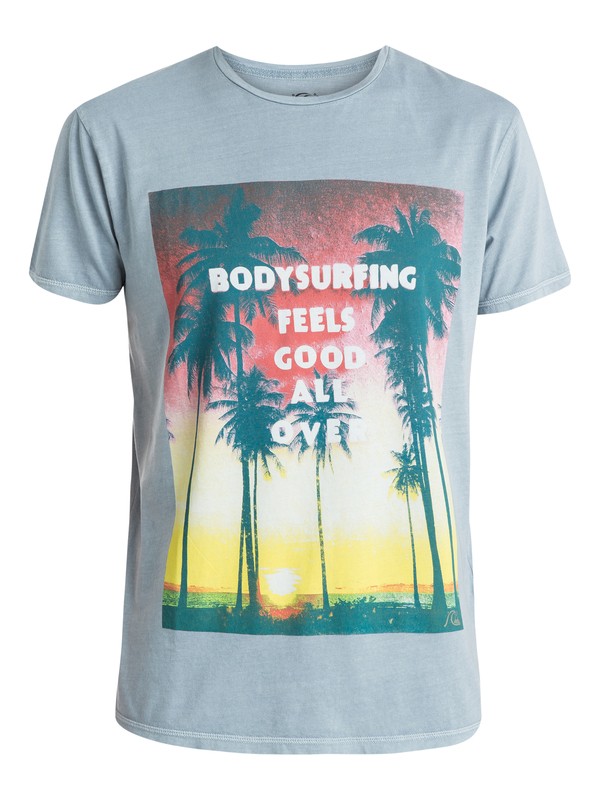 quiksilver, Feels Good Premium Fit T-Shirt, FLINT STONE (sna0) 0 Feels Good Premium Fit T-Shirt EQYZT03534 Quiksilver