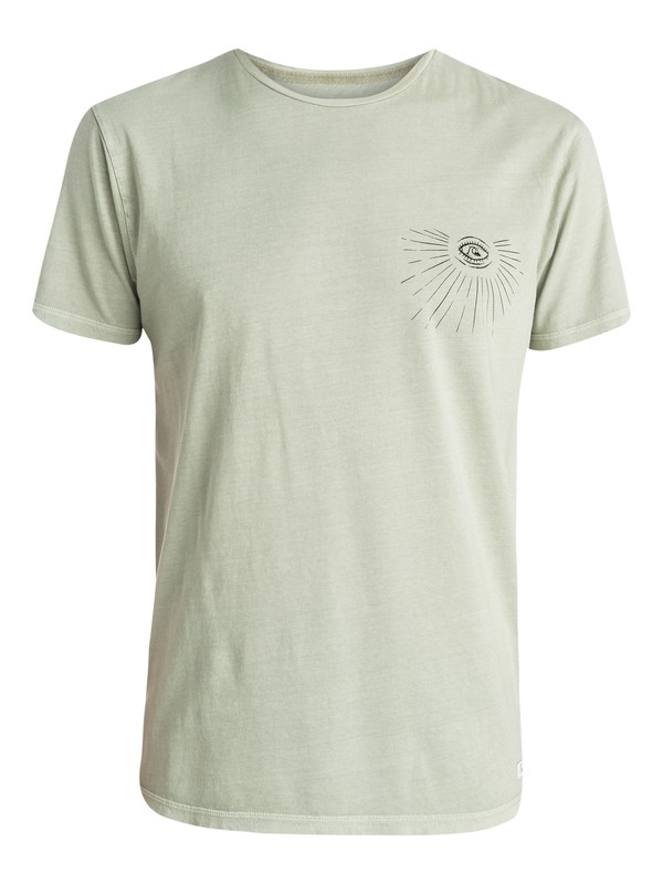 quiksilver, Dead Flat Premium Fit T-Shirt, SHADOW (gjk0) 0 Dead Flat Premium Fit T-Shirt EQYZT03535 Quiksilver