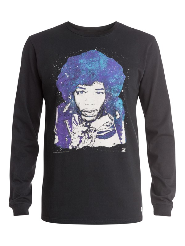 quiksilver, Hendrix Long Sleeve T-Shirt, TARMAC (kta0) 0 Hendrix Long Sleeve T-Shirt EQYZT03571 Quiksilver
