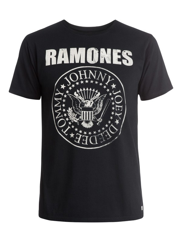 quiksilver, Ramones Band - Camiseta, BLACK (kvj0) 0 Ramones Band - Camiseta EQYZT03575 Quiksilver