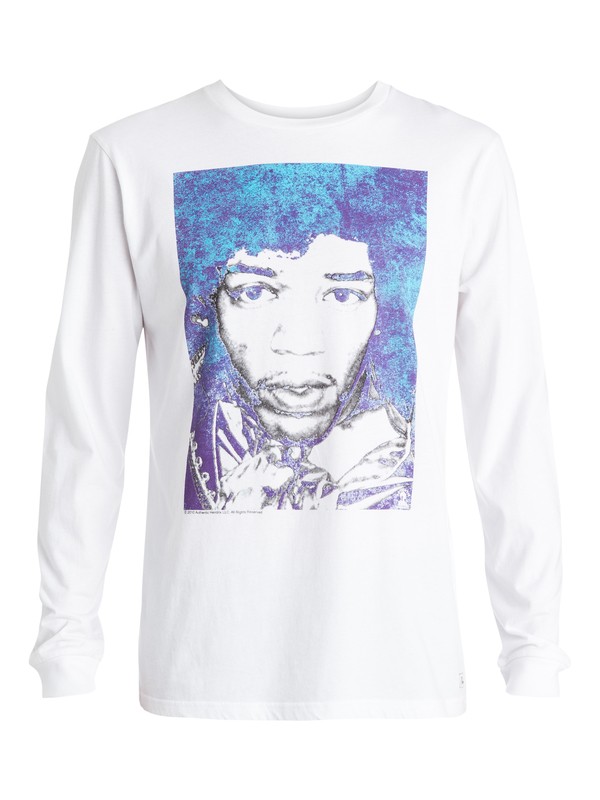 quiksilver, Hendrix White T-Shirt, WHITE (wbb0) 0 Hendrix White T-Shirt EQYZT03594 Quiksilver