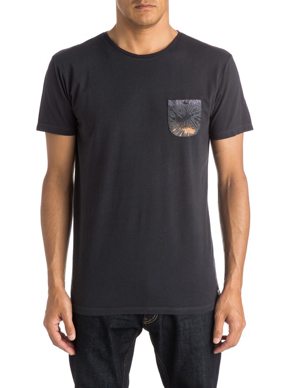 quiksilver, Dip In - T-shirt, TARMAC (kta0) 0 Dip In - T-shirt EQYZT03602 Quiksilver