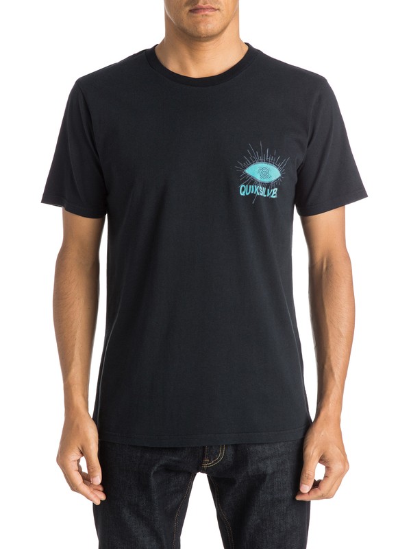 quiksilver, Gateway Tee, BLACK (kvj0) 0 Gateway Tee EQYZT03614 Quiksilver