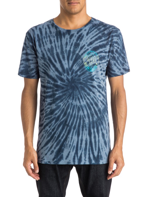 quiksilver, Live And Dye - T-shirt, DARK DENIM (brq0) 0 Live And Dye - T-shirt EQYZT03647 Quiksilver