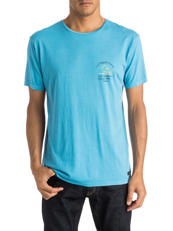 quiksilver, World Force - T-shirt, NIAGARA (bkt0) 0 World Force - T-shirt EQYZT03660 Quiksilver