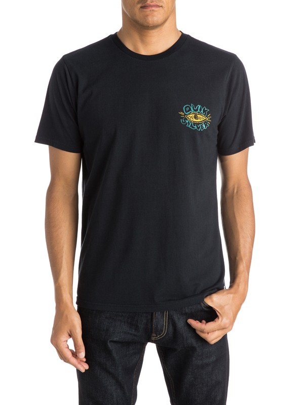 quiksilver, Visions Tee, BLACK (kvj0) 0 Visions Tee EQYZT03667 Quiksilver
