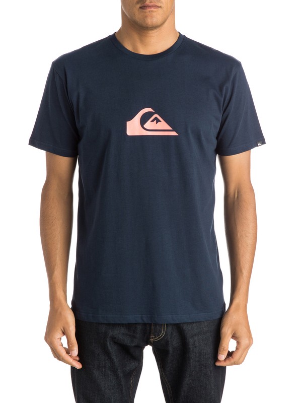quiksilver, Classic Everyday MW - T-shirt, NAVY BLAZER (byj0) 0 Classic Everyday MW - T-shirt EQYZT03688 Quiksilver