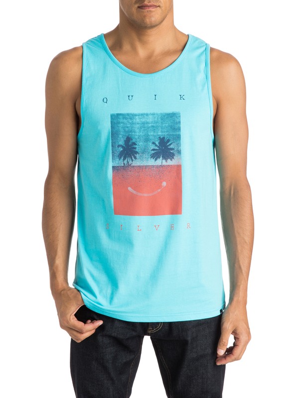 quiksilver, Classic Sad Is Better - Top sans manches, BLUEFISH (bgz0) 0 Classic Sad Is Better - Top sans manches EQYZT03692 Quiksilver