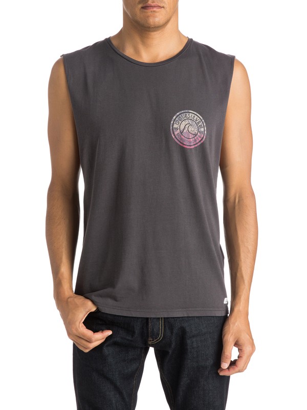 quiksilver, SPIRAL MUSCLE, TARMAC (kta0) 0 SPIRAL MUSCLE EQYZT03698 Quiksilver