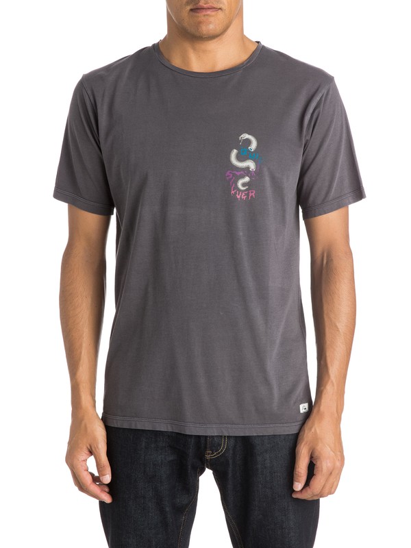 quiksilver, Slasher T-Shirt, TARMAC (kta0) 0 Slasher T-Shirt EQYZT03798 Quiksilver