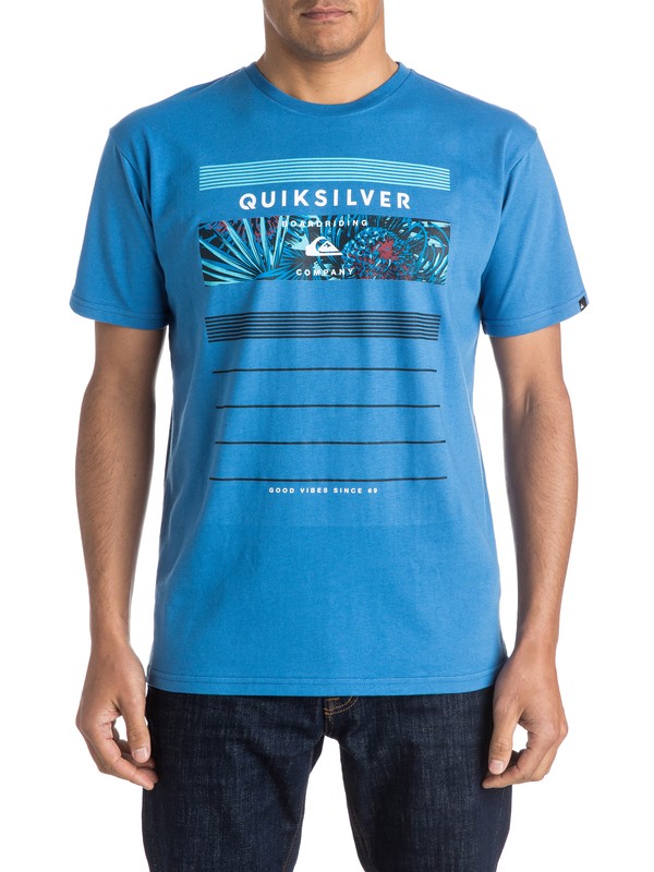quiksilver, Classic Stringer - Tee-Shirt, STAR SAPPHIRE (bnj0) 0 Classic Stringer - Tee-Shirt EQYZT03924 Quiksilver