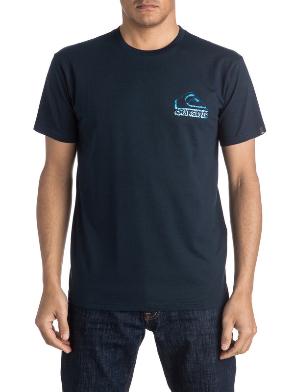 quiksilver, Classic All In - Tee-Shirt, NAVY BLAZER (byj0) 0 Classic All In - Tee-Shirt EQYZT03926 Quiksilver