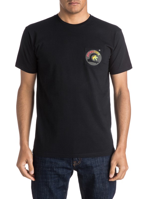 quiksilver, Classic Hot Spot - Tee-Shirt, BLACK (kvj0) 0 Classic Hot Spot - Tee-Shirt EQYZT03930 Quiksilver