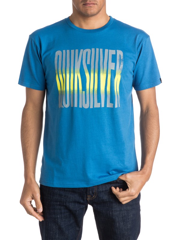 quiksilver, Classic Neon Front - Tee-Shirt, STAR SAPPHIRE (bnj0) 0 Classic Neon Front - Tee-Shirt EQYZT03933 Quiksilver
