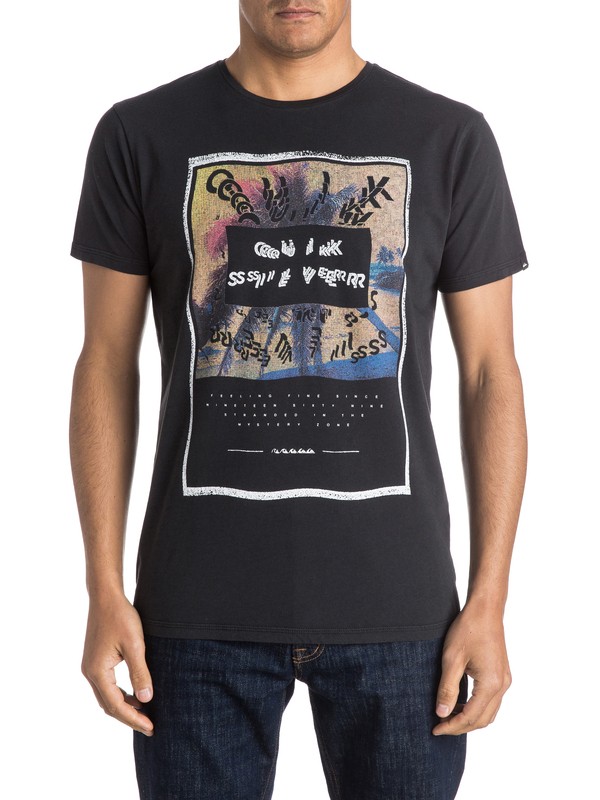 quiksilver, Vortex - Tee-Shirt, TARMAC (kta0) 0 Vortex - Tee-Shirt EQYZT03945 Quiksilver