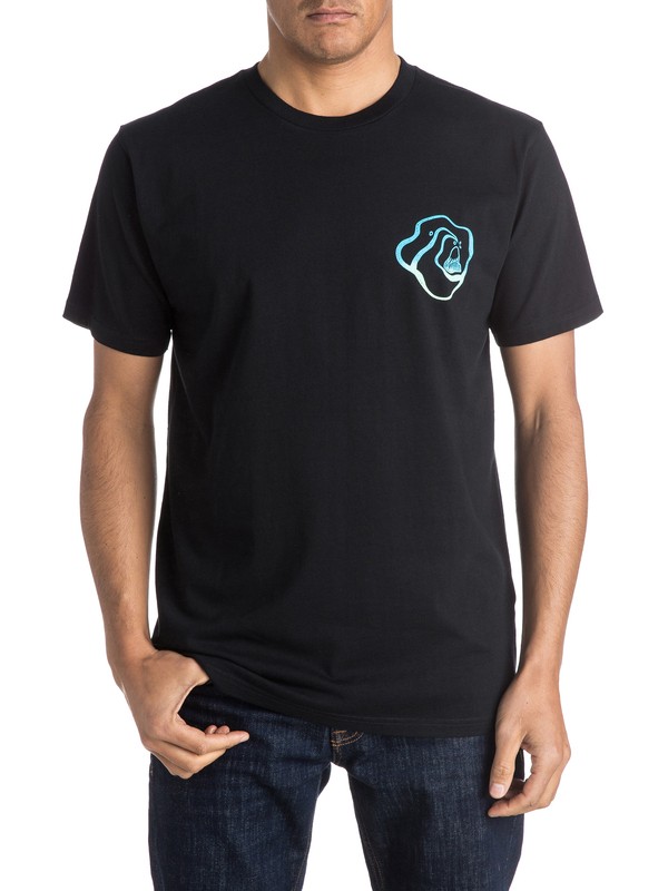 quiksilver, AM Stay High - Tee-Shirt, BLACK (kvj0) 0 AM Stay High - Tee-Shirt EQYZT03965 Quiksilver