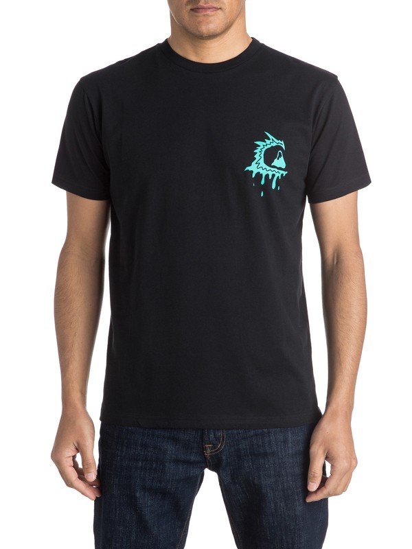 quiksilver, AM Bite Me - Tee-Shirt, BLACK (kvj0) 0 AM Bite Me - Tee-Shirt EQYZT03968 Quiksilver