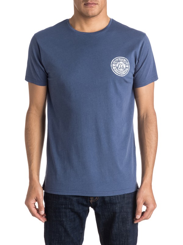 quiksilver, Logo Zing Zang - Tee-Shirt, NIGHTSHADOW BLUE (bpt0) 0 Logo Zing Zang - Tee-Shirt EQYZT03972 Quiksilver