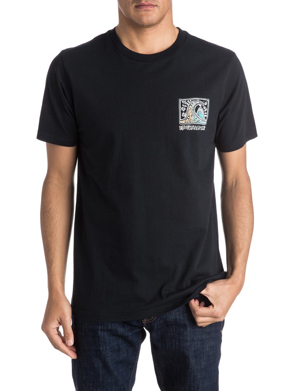 quiksilver, Fine Art - Tee-Shirt, BLACK (kvj0) 0 Fine Art - Tee-Shirt EQYZT03995 Quiksilver