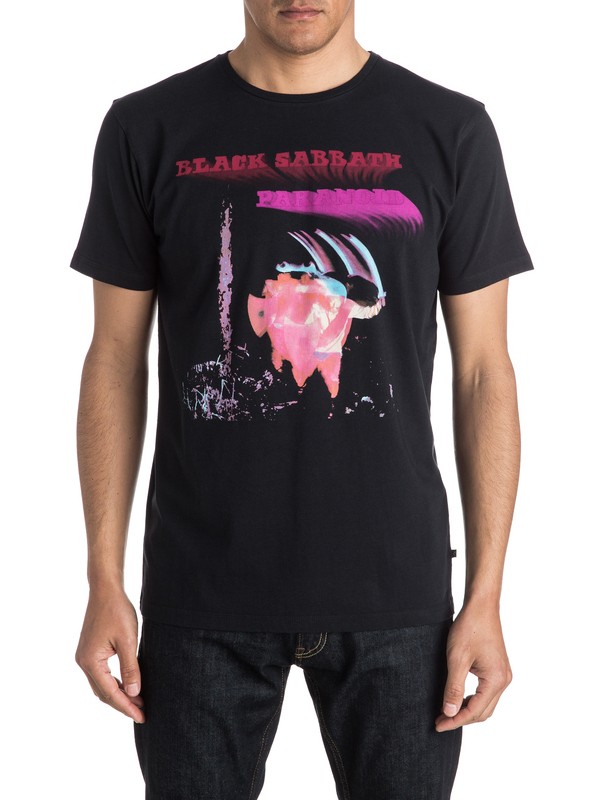 Quiksilver Music Collab Black Sabbath Paranoid - T-Shirt EQYZT04131 0 Quiksilver X Universal Black Sabbath Paranoid T-Shirt EQYZT04131 Quiksilver