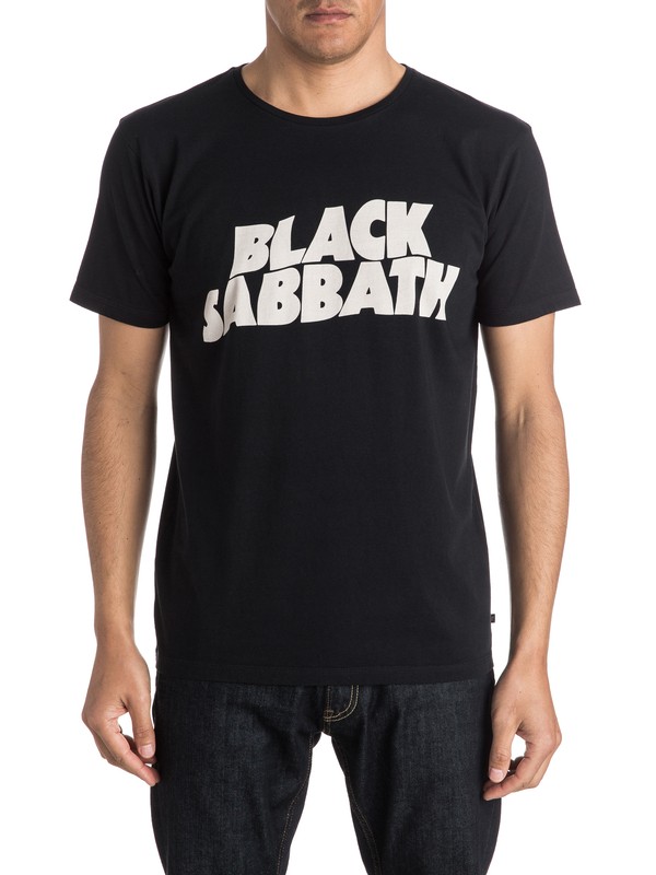 quiksilver, Quiksilver Music Collab Black Sabbath Classic - Tee-shirt, BLACK (kvj0) 0 Quiksilver Music Collab Black Sabbath Classic - Tee-shirt EQYZT04132 Quiksilver