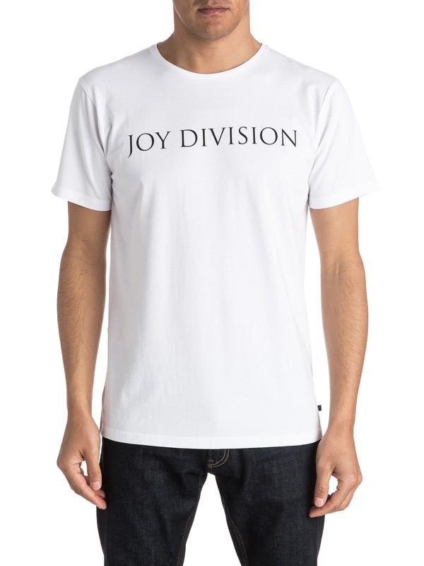 Quiksilver Music Collab Joy Division Logo - T-Shirt EQYZT04134 0 Quiksilver X Universal Joy Division Logo T-Shirt EQYZT04134 Quiksilver