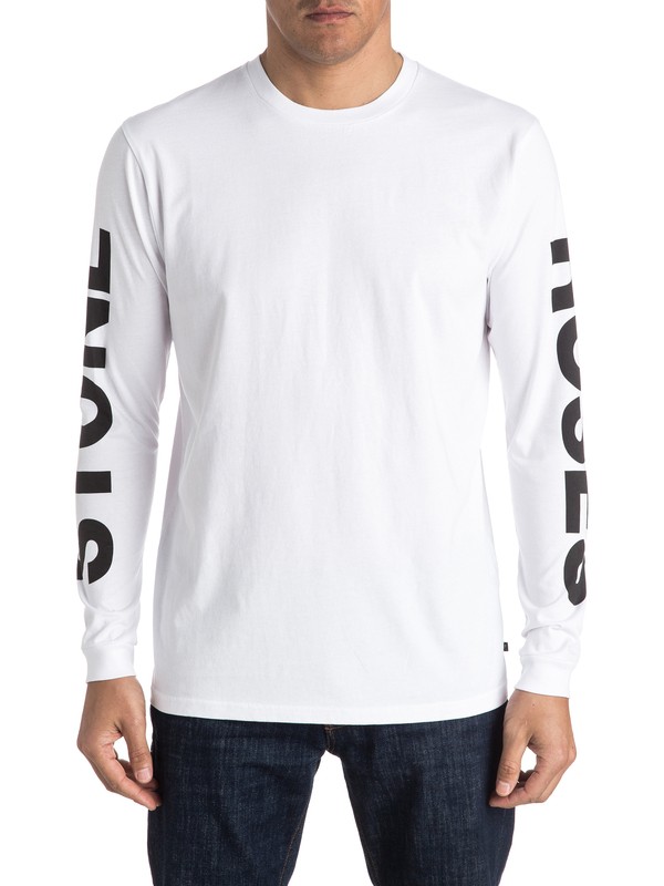quiksilver, Stone Roses Lemon - Tee-Shirt à manches longues, WHITE (wbb0) 0 Stone Roses Lemon - Tee-Shirt à manches longues EQYZT04208 Quiksilver