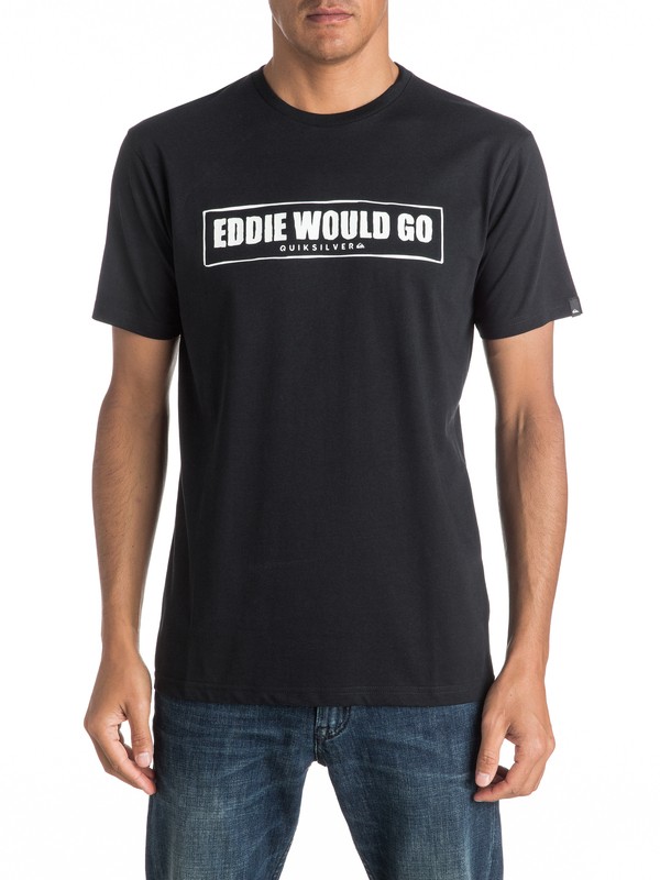 quiksilver, Eddie Would Go - Tee-Shirt, BLACK (kvj0) 0 Eddie Would Go - Tee-Shirt EQYZT04257 Quiksilver