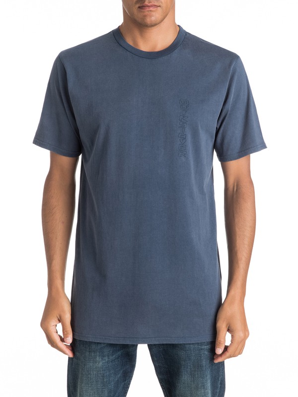 quiksilver, Shattered Tee, DARK DENIM (brq0) 0 Shattered Tee EQYZT04269 Quiksilver