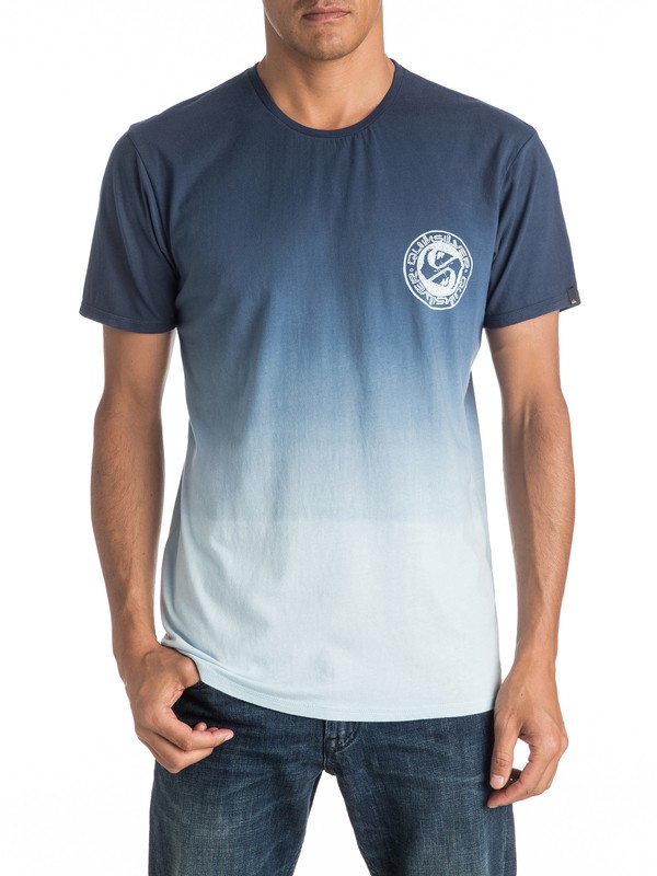 quiksilver, Specialty Triple Fade - Tee-Shirt, VALLARTA BLUE (byh0) 0 Specialty Triple Fade - Tee-Shirt EQYZT04279 Quiksilver