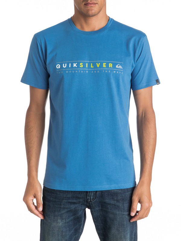quiksilver, Classic Always Clean - Tee-Shirt, VALLARTA BLUE (byh0) 0 Classic Always Clean - Tee-Shirt EQYZT04305 Quiksilver