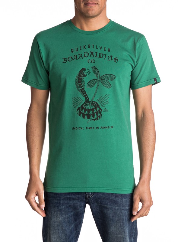 quiksilver, Classic Off The Block - Tee-Shirt, FIR (gqb0) 0 Classic Off The Block - Tee-Shirt EQYZT04307 Quiksilver