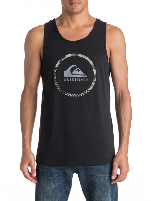 quiksilver, Classic Active Logo - Haut sans manches, BLACK (kvj0) 0 Classic Active Logo - Haut sans manches EQYZT04316 Quiksilver