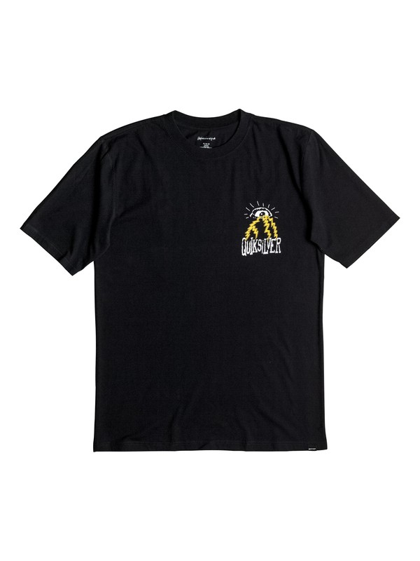 quiksilver, Angry Gods Tee, BLACK (kvj0) 0 Angry Gods Tee EQYZT04377 Quiksilver